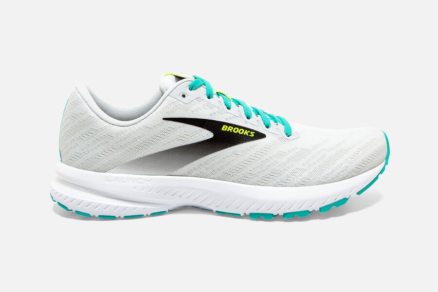 Zapatillas Running Brooks Launch 7 Hombre Blancas Baratas IVCN23490